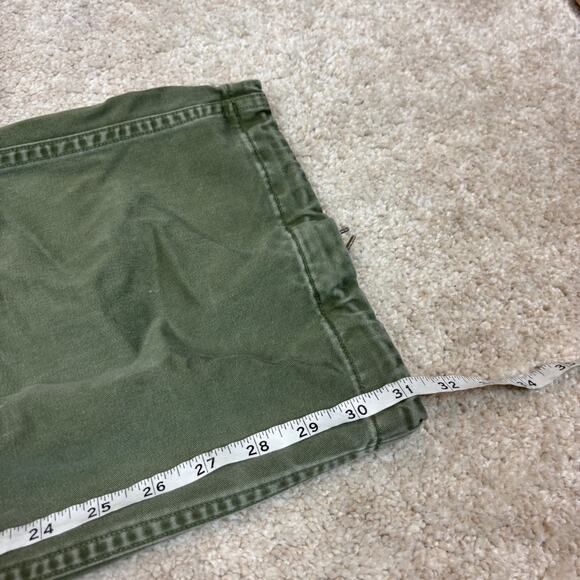 Vintage 60s OG 107 Wind Resistant Field Shell Trousers 30x31 Military Baggy - Picture 9 of 14